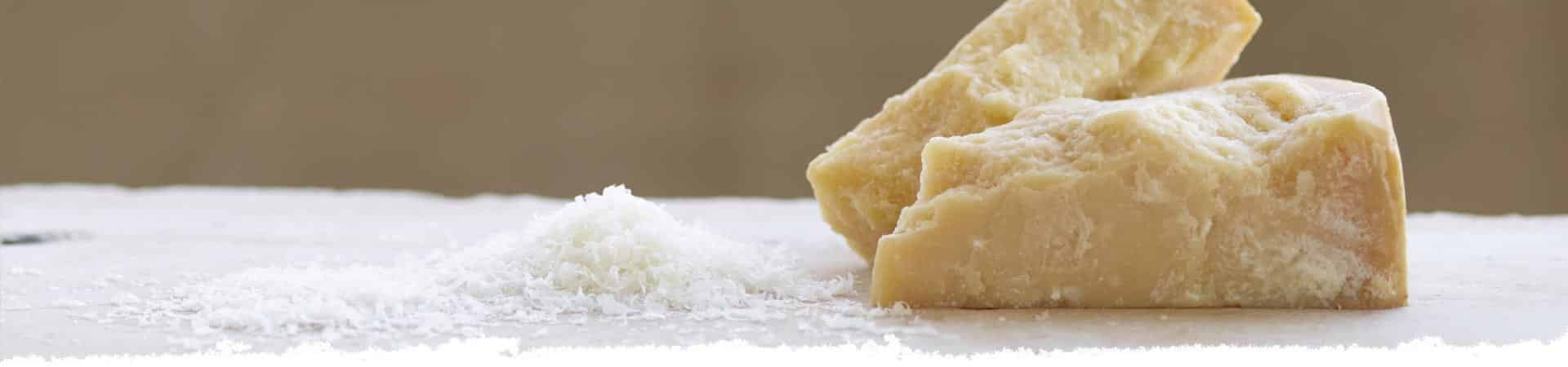 Grating Parmigiano Reggiano