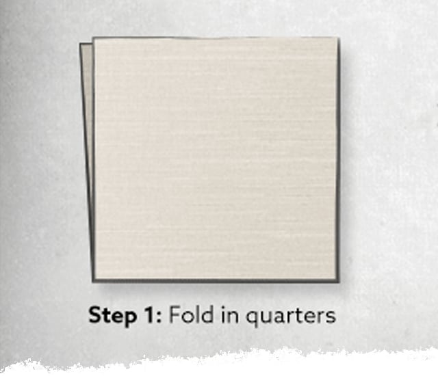 Napkin presentation