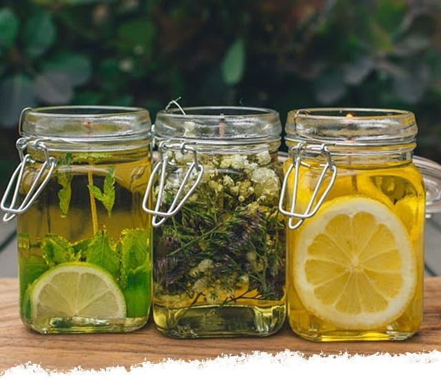 Olive Oil Candles