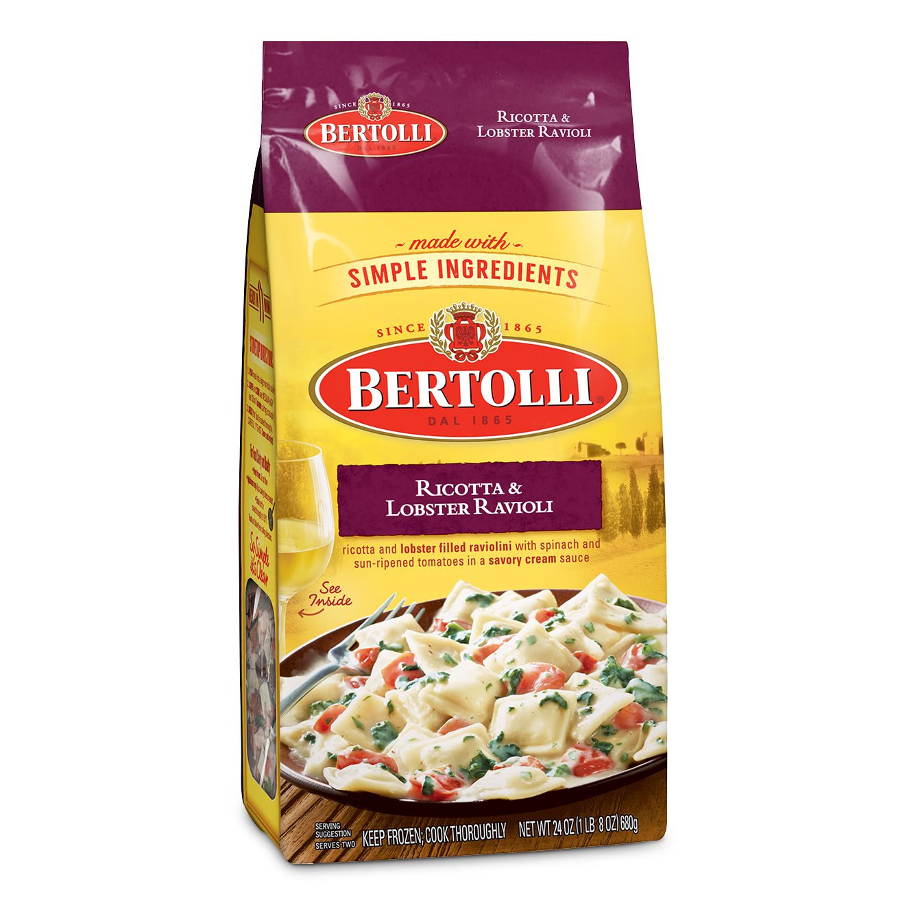 Bertolli® Ricotta & Lobster Ravioli - Bertolli