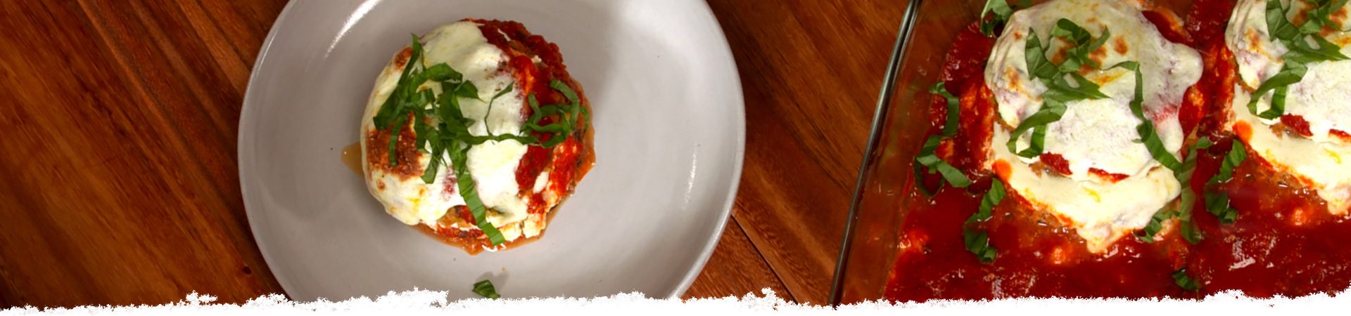 Eggplant Parmesan Stacks