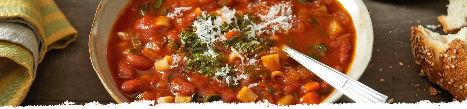 Balsamic Minestrone Soup