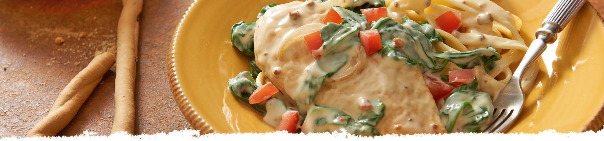 Chicken Florentine Carbonara