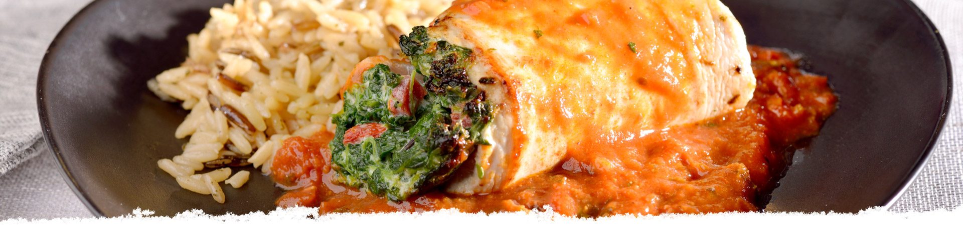 Chicken Florentine in Marinara Sauce