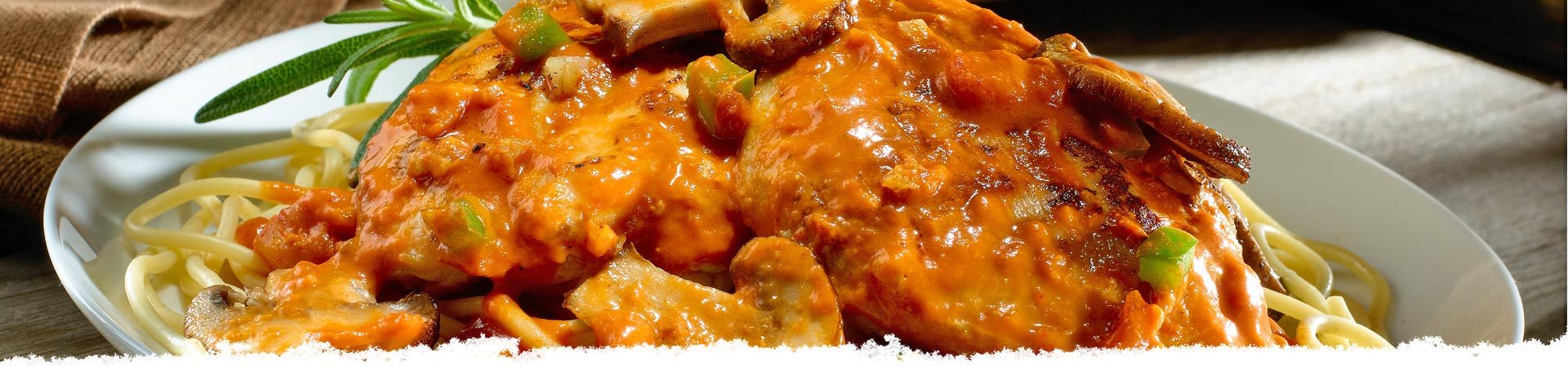 Chicken Vodka Cacciatore