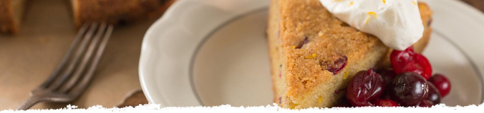 Cranberry Orange Olive Oil Cake