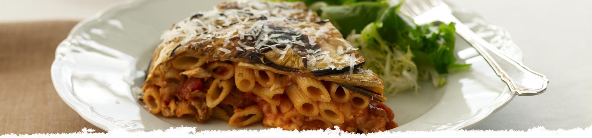 Eggplant & Cheese Timbale