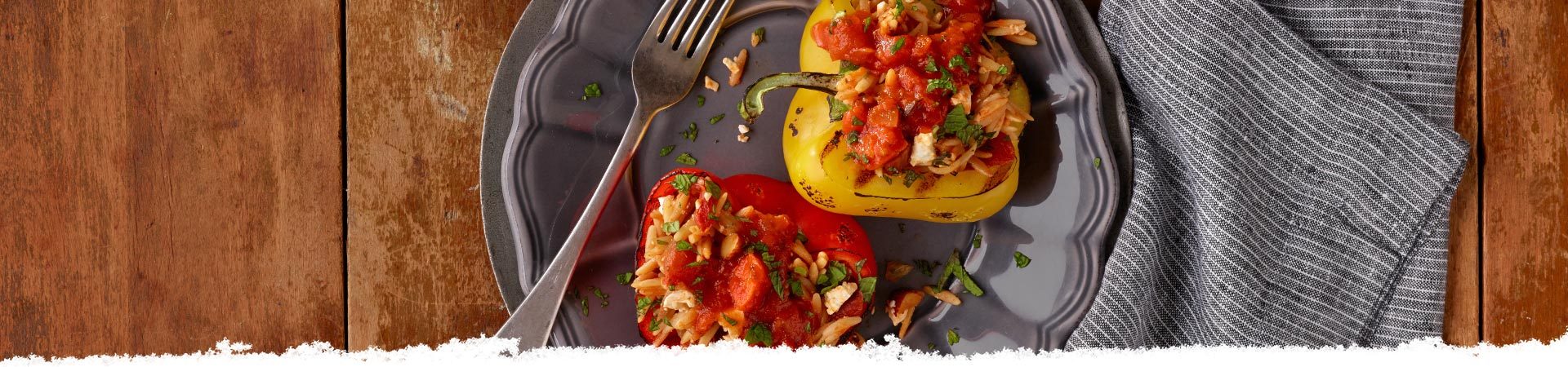Grilled Mediterranean Stuffed Peppers