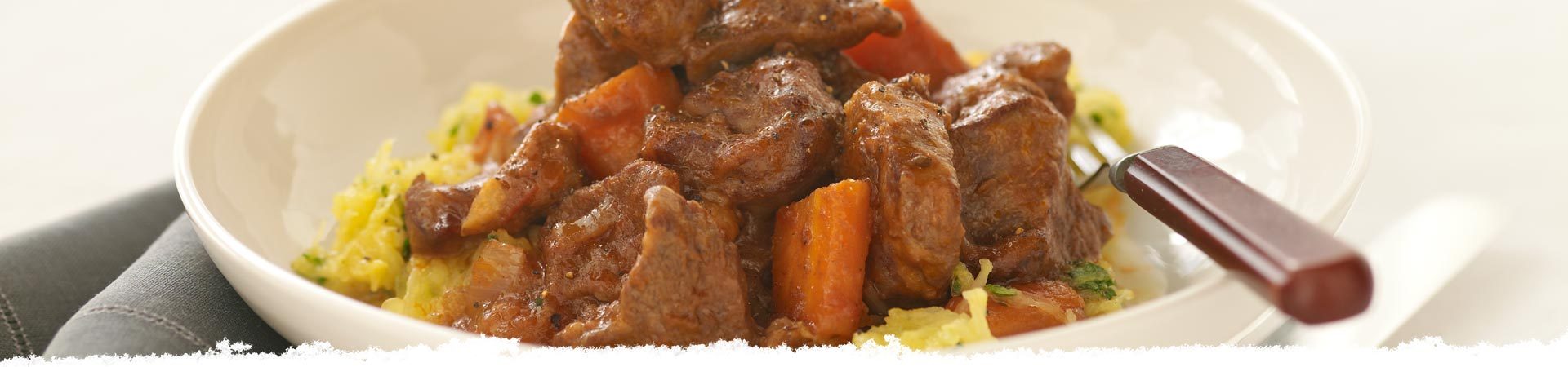 Lamb Stew with Spaghetti Squash