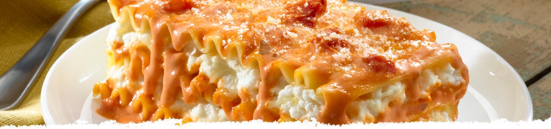 Lasagna with Creamy Pink Sauce