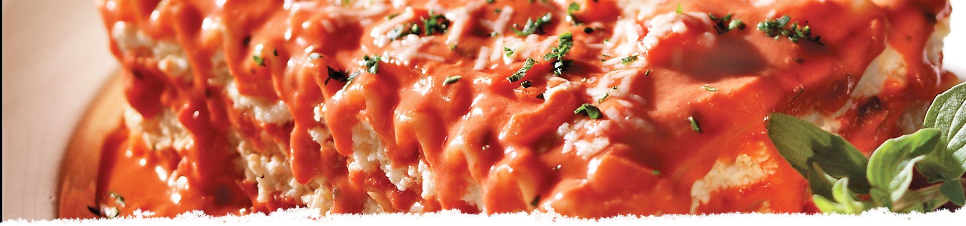 Meat Lasagna with Creamy Pink Sauce