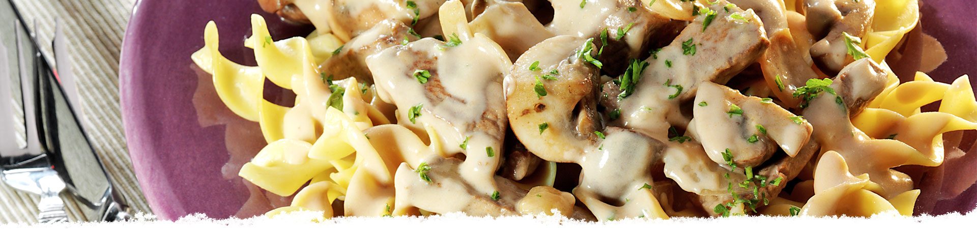 Slow Cooker Beef Stroganoff