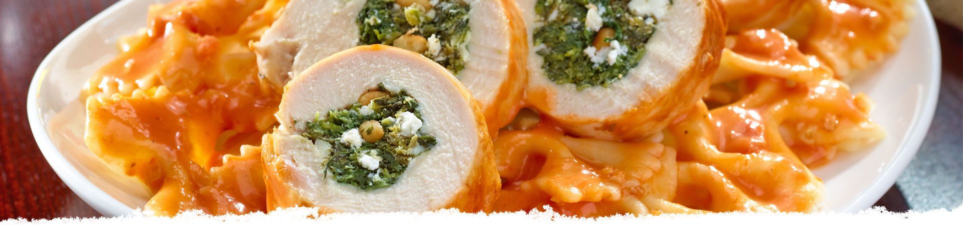 Spinach-Stuffed Chicken Alla Vodka