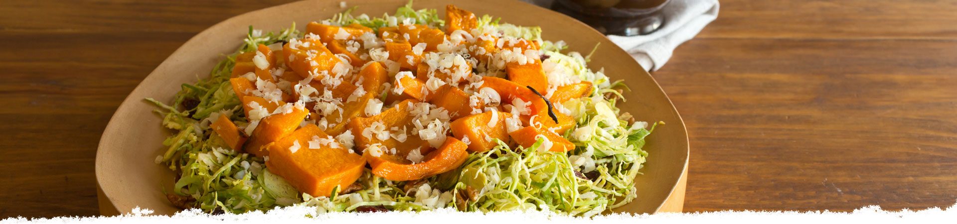 Squash and Sprouts Salad