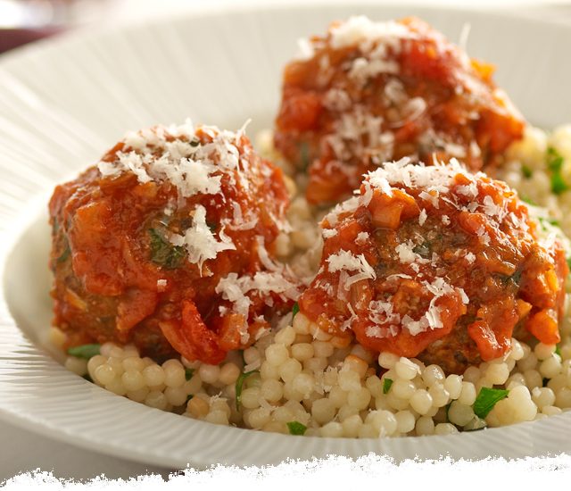 Baked Meatballs in Tomato-Lime Sauce