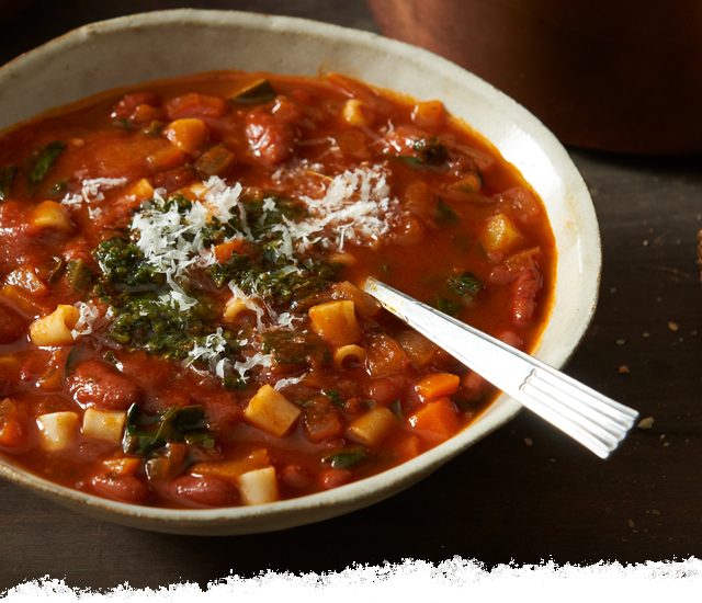 Balsamic Minestrone Soup
