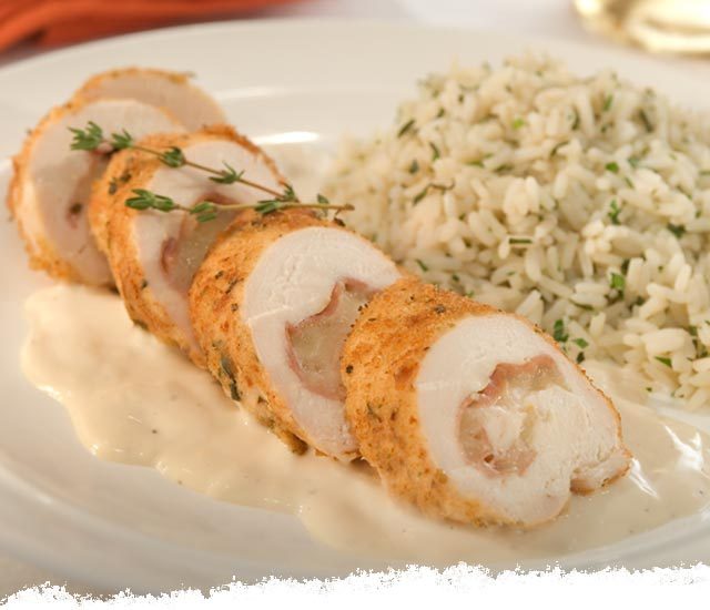 Chicken Rollatini Alfredo