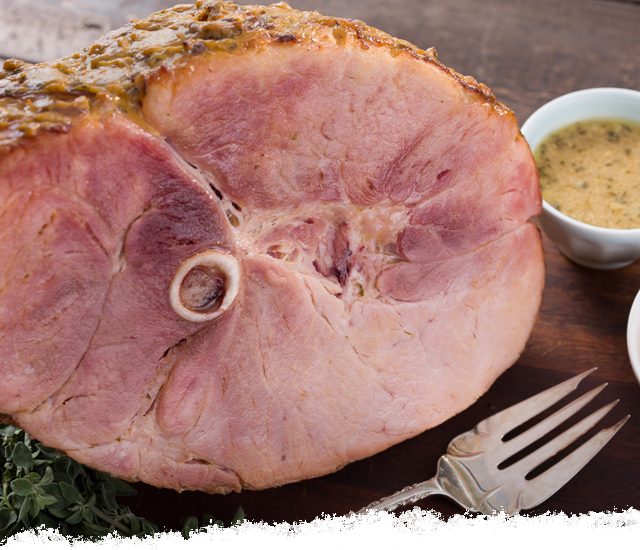 Dijon and Fresh Herb Baked Ham