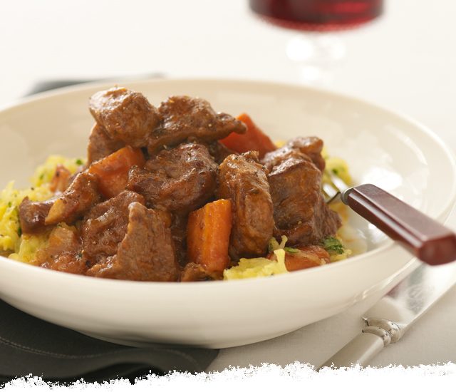 Lamb Stew with Spaghetti Squash