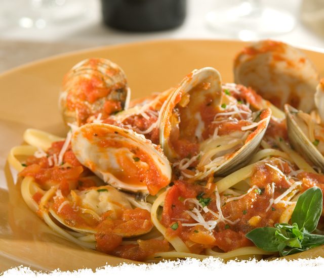 Linguine with Spicy Red Clam Sauce