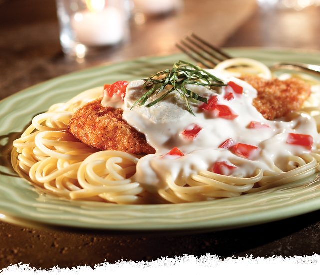 No-Fry White Chicken Parmigiano