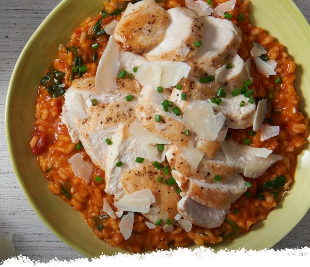 Porcini & Truffled Chicken Risotto