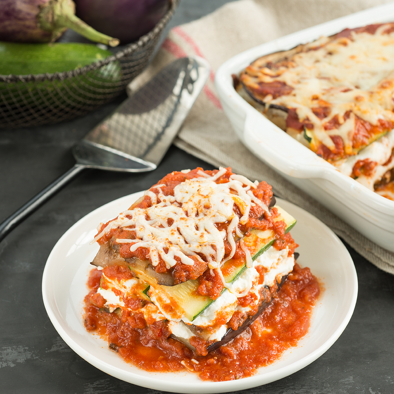Eggplant & Zucchini Lasagna Recipe - Bertolli
