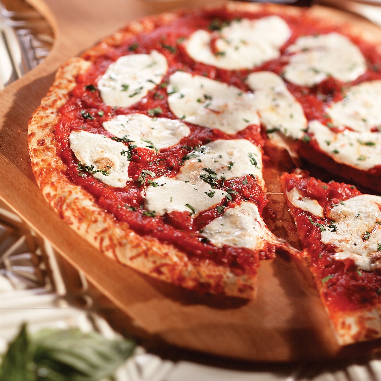 Grilled Pizza Margherita