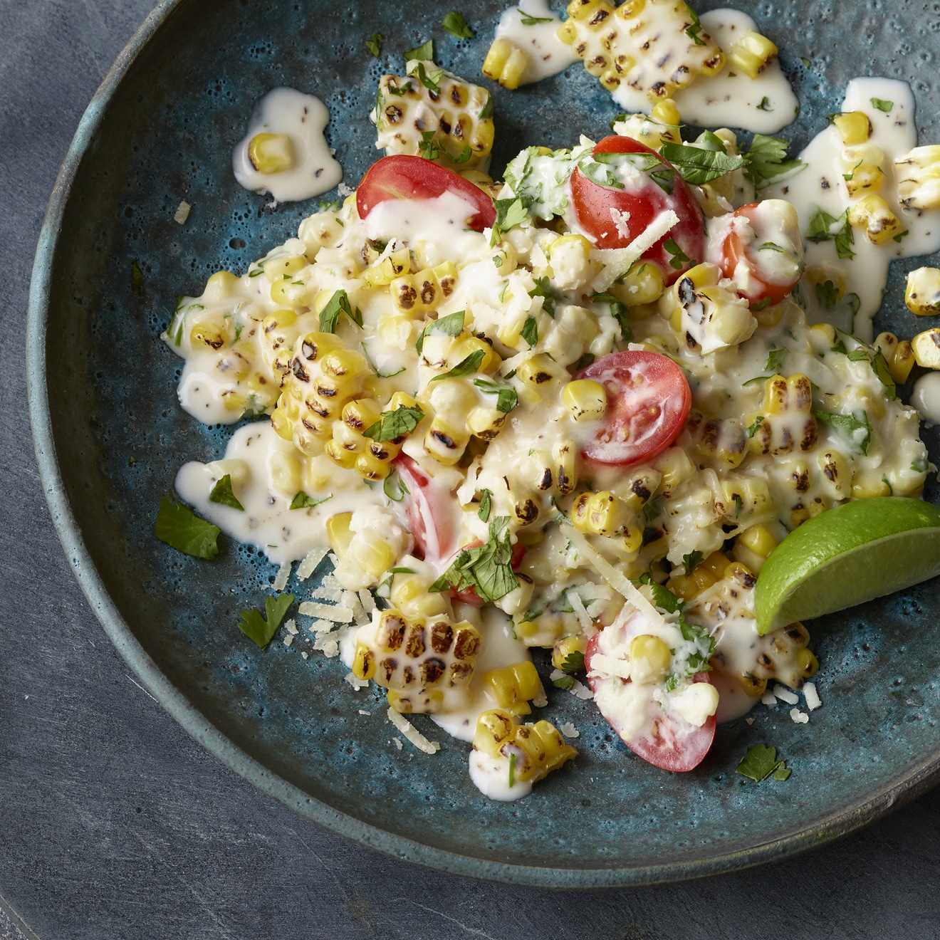 Fresh Fire-Roasted Corn Salad