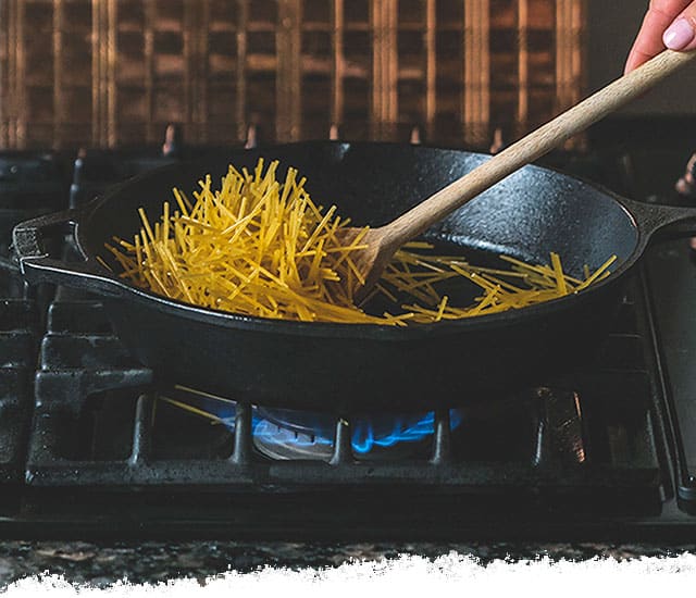 How To Toast Spaghetti