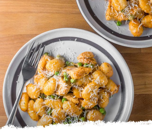 Chicken & Peas Rosa Gnocchi