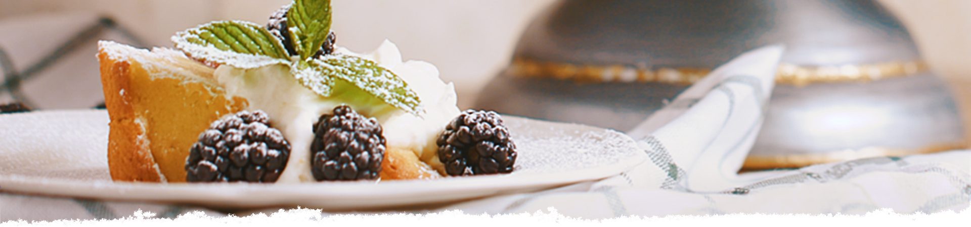 Lemon Blackberry Olive Oil Cake with Mascarpone Limoncello Cream