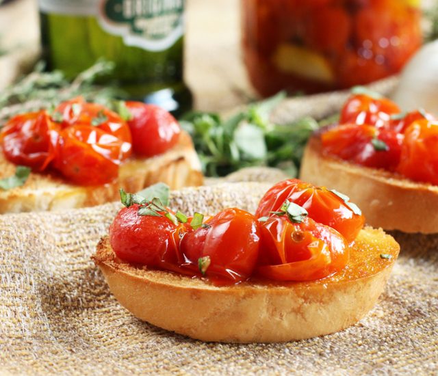 Quick Cherry Tomato Confit
