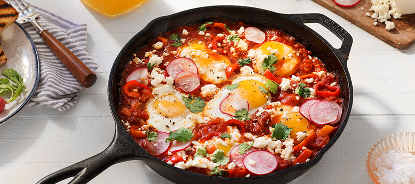 Spicy Mexican Brunch Eggs